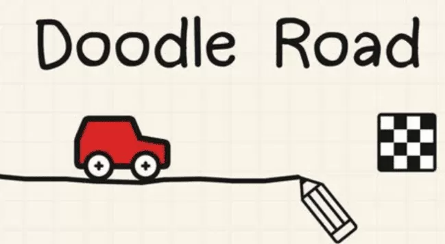 Doodle Road: Draw Your Path to Victory!